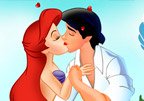 Ariel And Prince Kissing