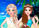 Princess Girls Wedding Trip