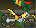 Tartaruga Ninja na moto